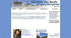 Desktop Screenshot of montereybayvacations.com